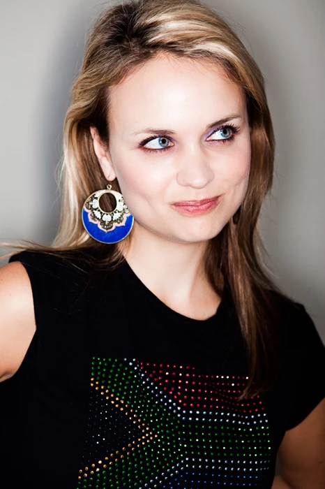 Relaxed portrait of woman smiling